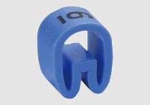 Маркер цифра 6 d=3,0-4,2мм, синий, упак.20 шт. EС-1-6