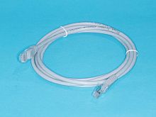 Патч-корд (шнур) RJ-45 - RJ-45 кат.5е, 2м, серый SC03-8P8C2